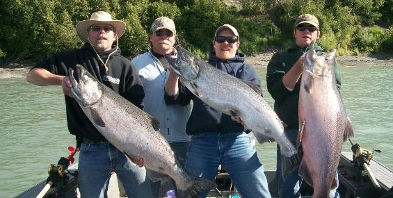 Alaska Salmon Fishing Trips - Alaska King Salmon Fishing Vacations